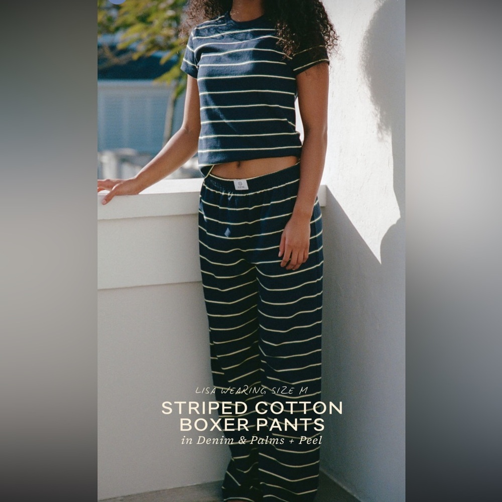 PARKE SUMMERLAND STRIPED PANTS